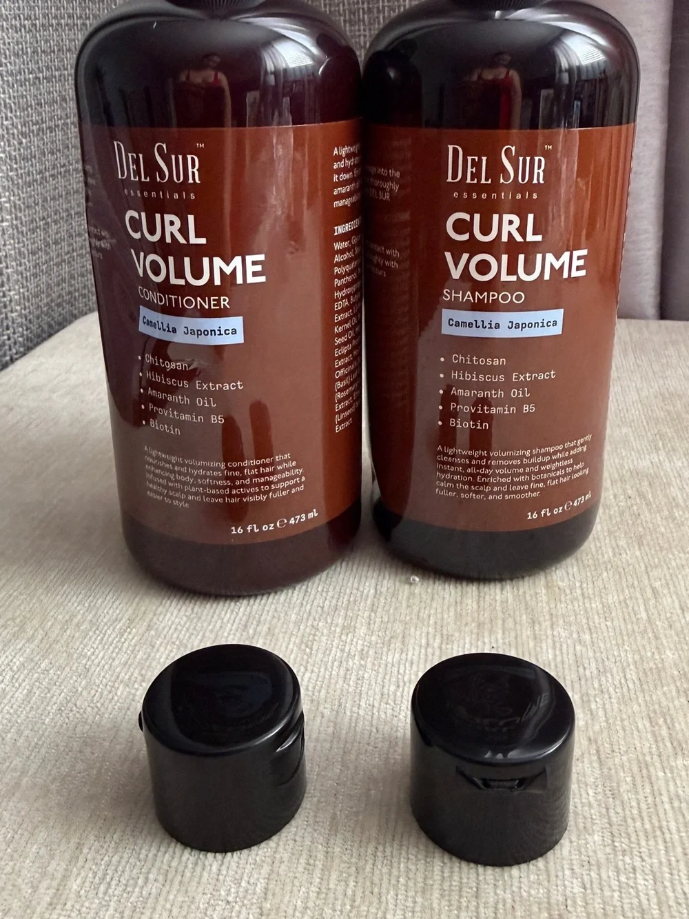 Curl Volume Shampoo & Conditioner - Brown